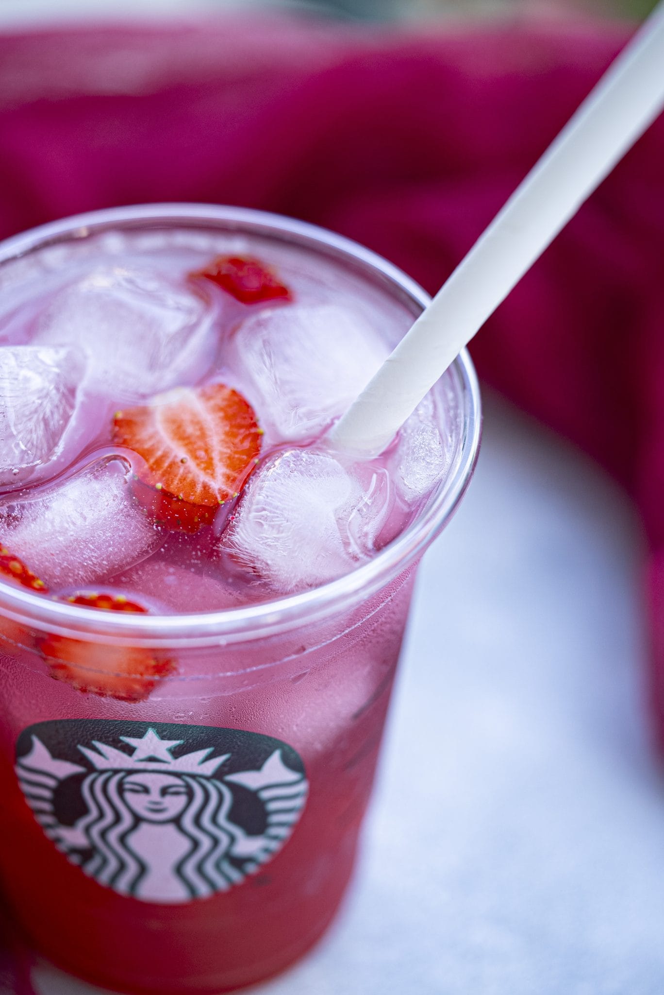 Starbucks Strawberry Acai Refresher (Copycat Recipe) - Yum and Yummer