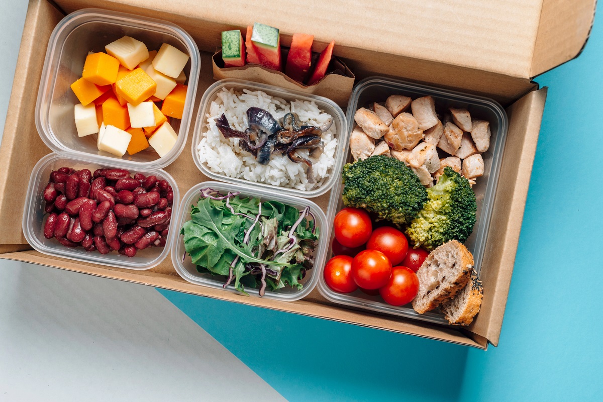 Toddler bento lunch idea