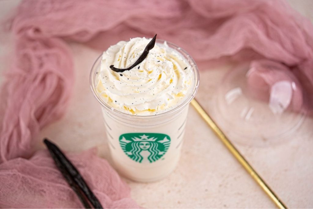 starbucks vanilla bean frappuccino 2 1