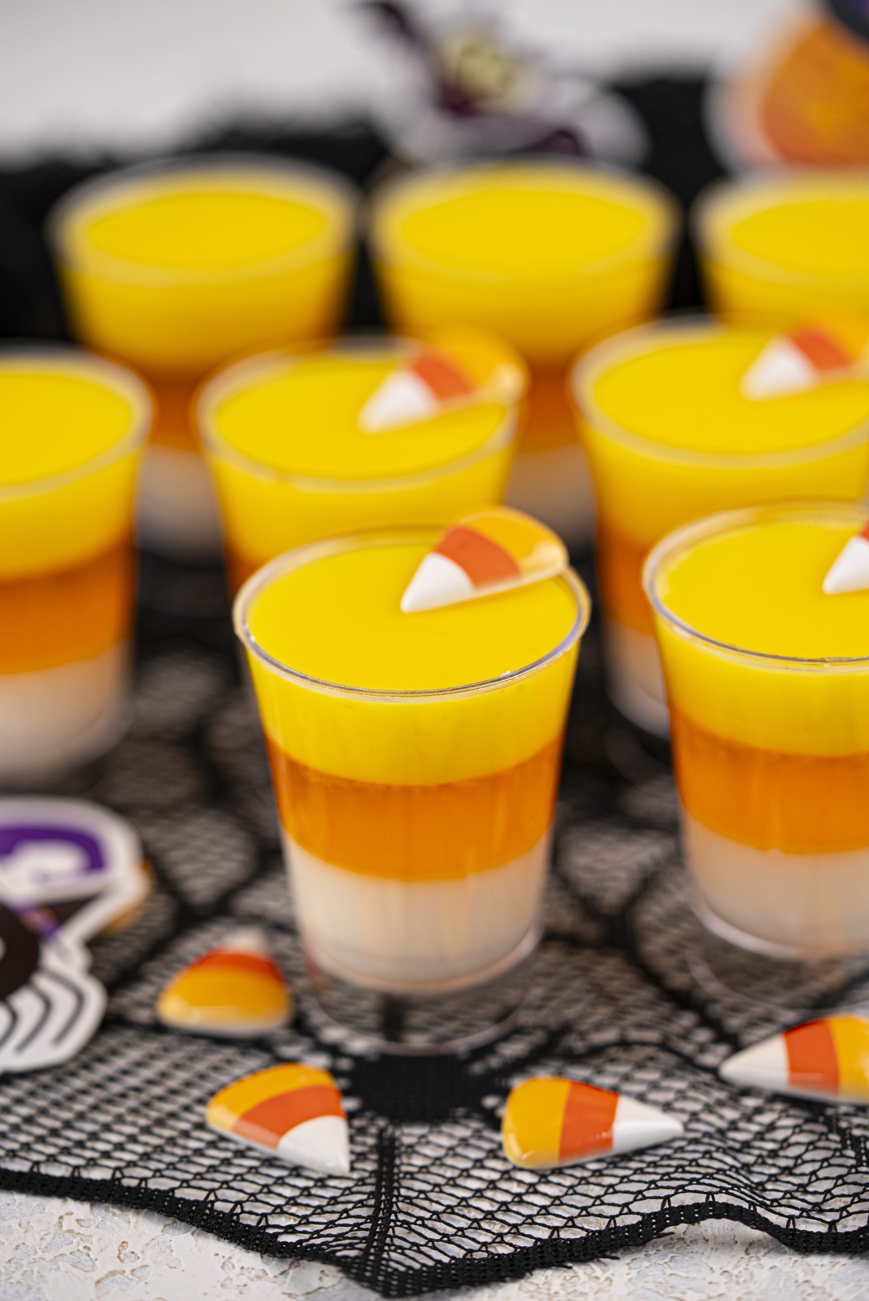 Halloween Jello Shots Recipe (Candy Corn) DSC04492 scaled
