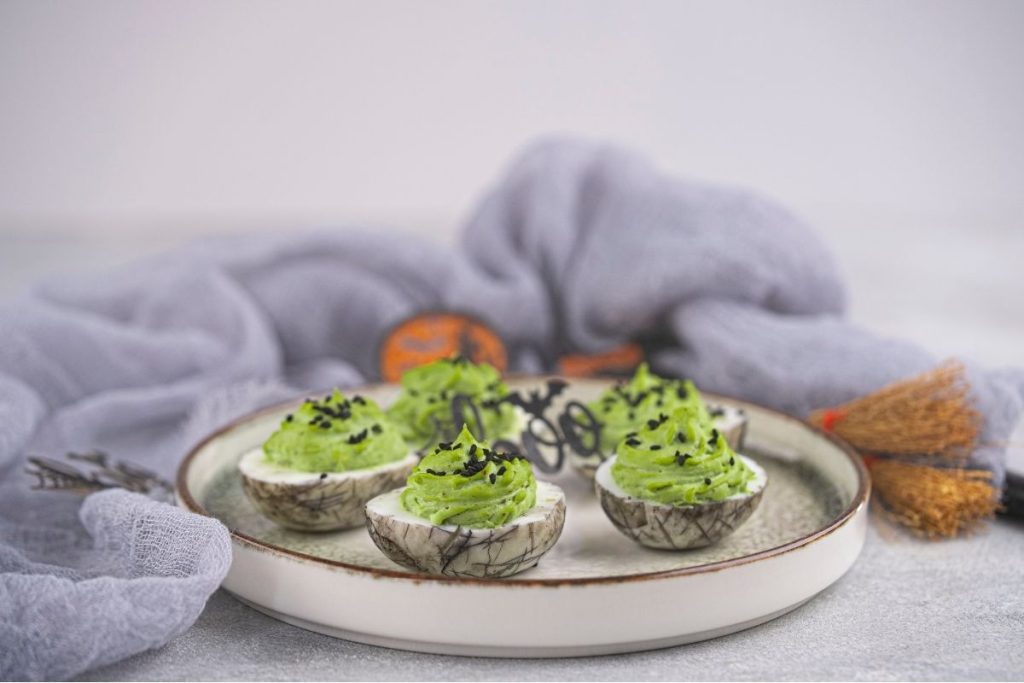 Halloween Deviled Eggs Recipe Halloween Deviled Eggs Recipe 2