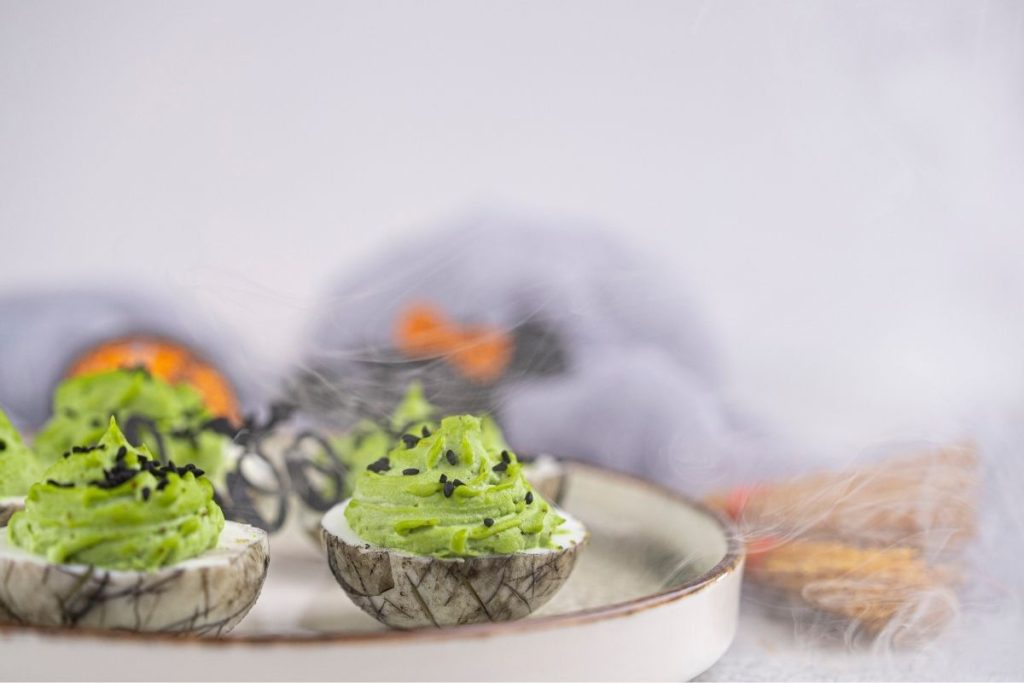 Halloween Deviled Eggs Recipe Halloween Deviled Eggs Recipe 3