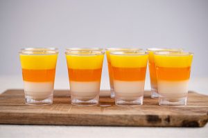 Halloween Jello Shots Recipe (Candy Corn) halloween jello shots 7