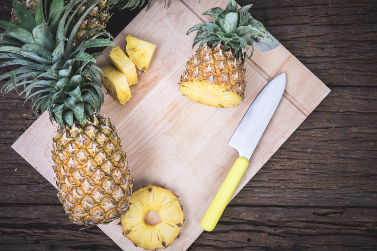 How To Cut A Pineapple Without Making A Mess how to cut a pineapple