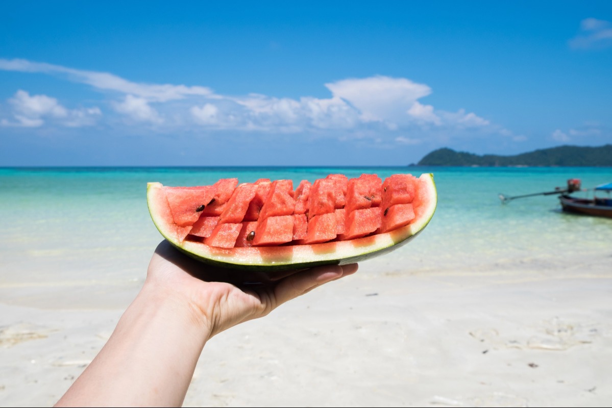How To Cut A Watermelon Without The Mess how to cut a watermelon