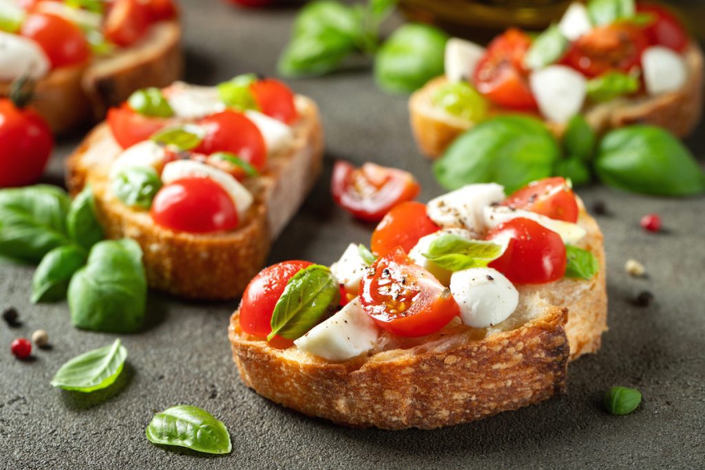 bruschetta appetizers