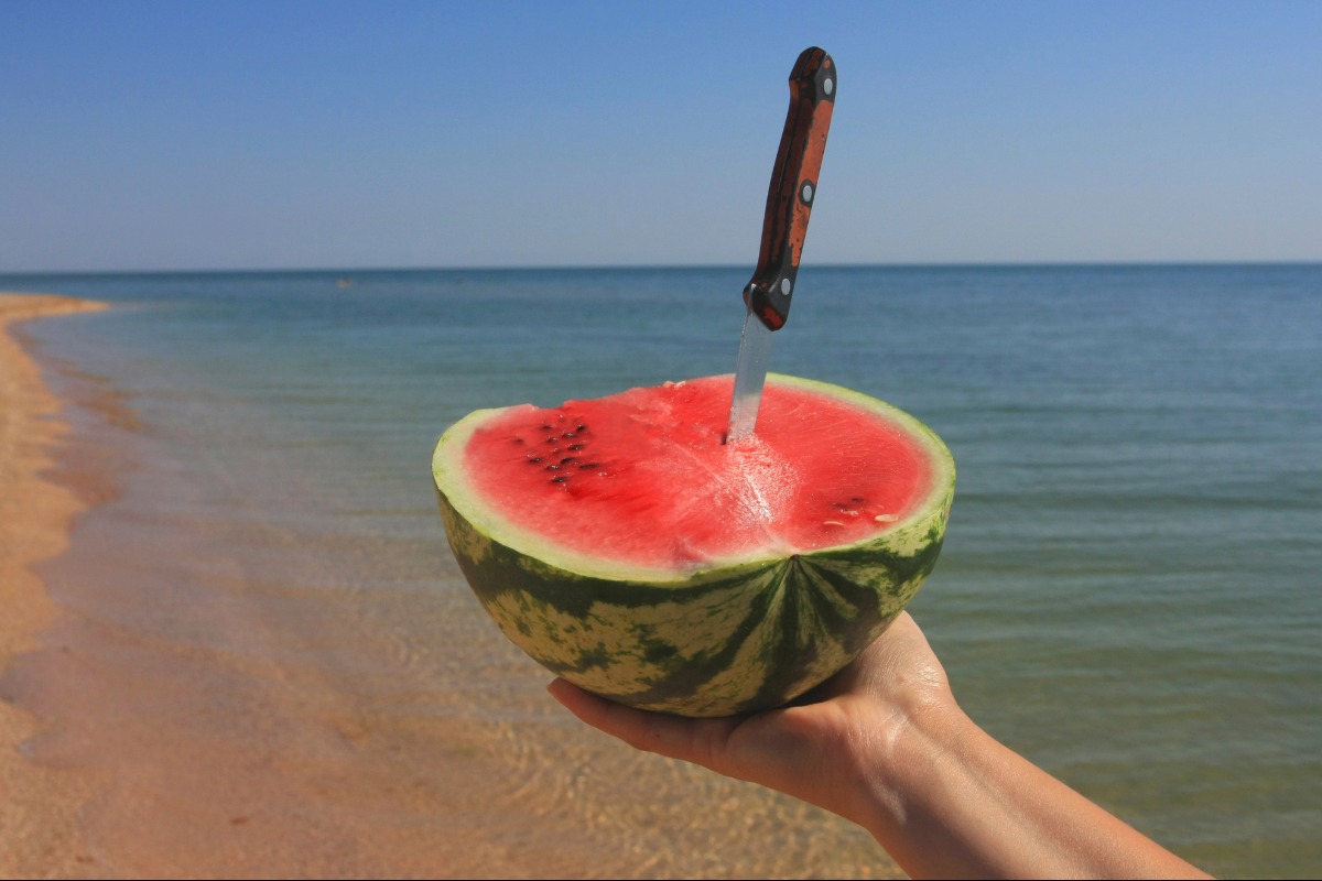 How To Cut A Watermelon Without The Mess how to cut a watermelon