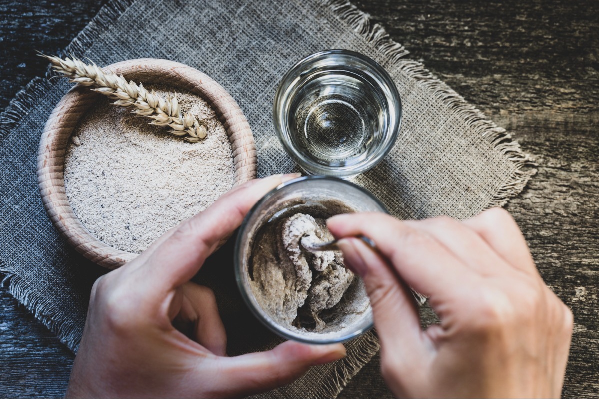 How to feed sourdough starter